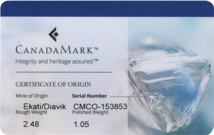 Certified canadian diamonds 2025